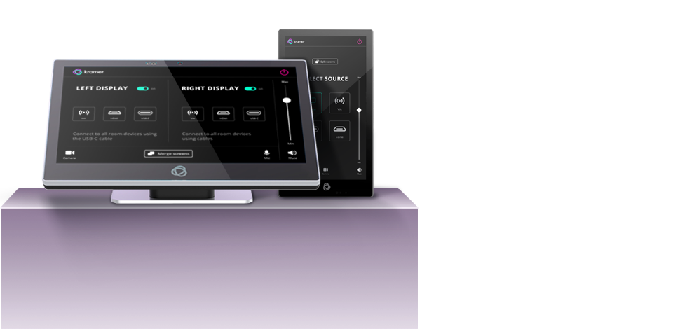 Новые панели управления Kramer Control